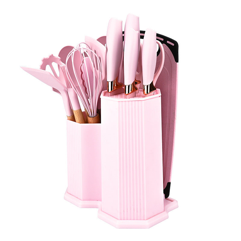 19pcs Nonstick silicone kitchenware