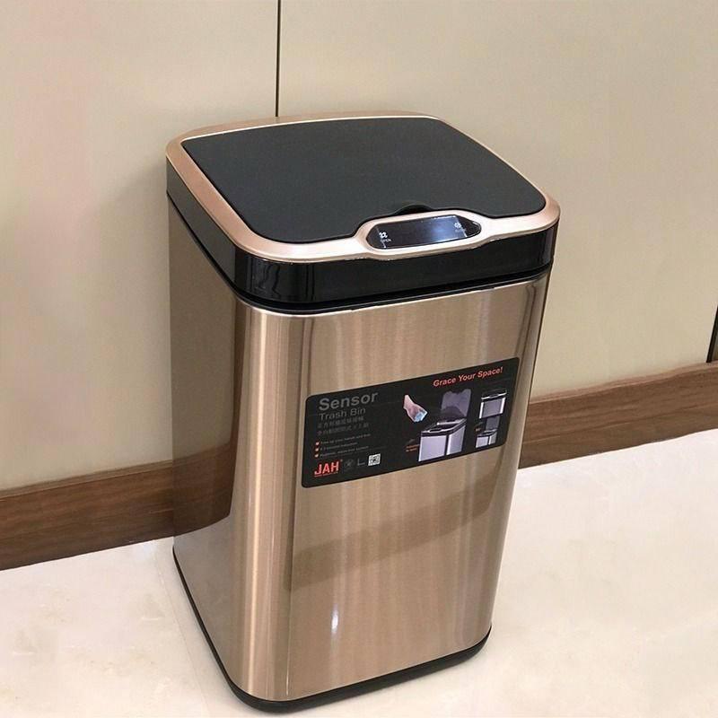 Stainless Steel Automatic Smart Trash Can