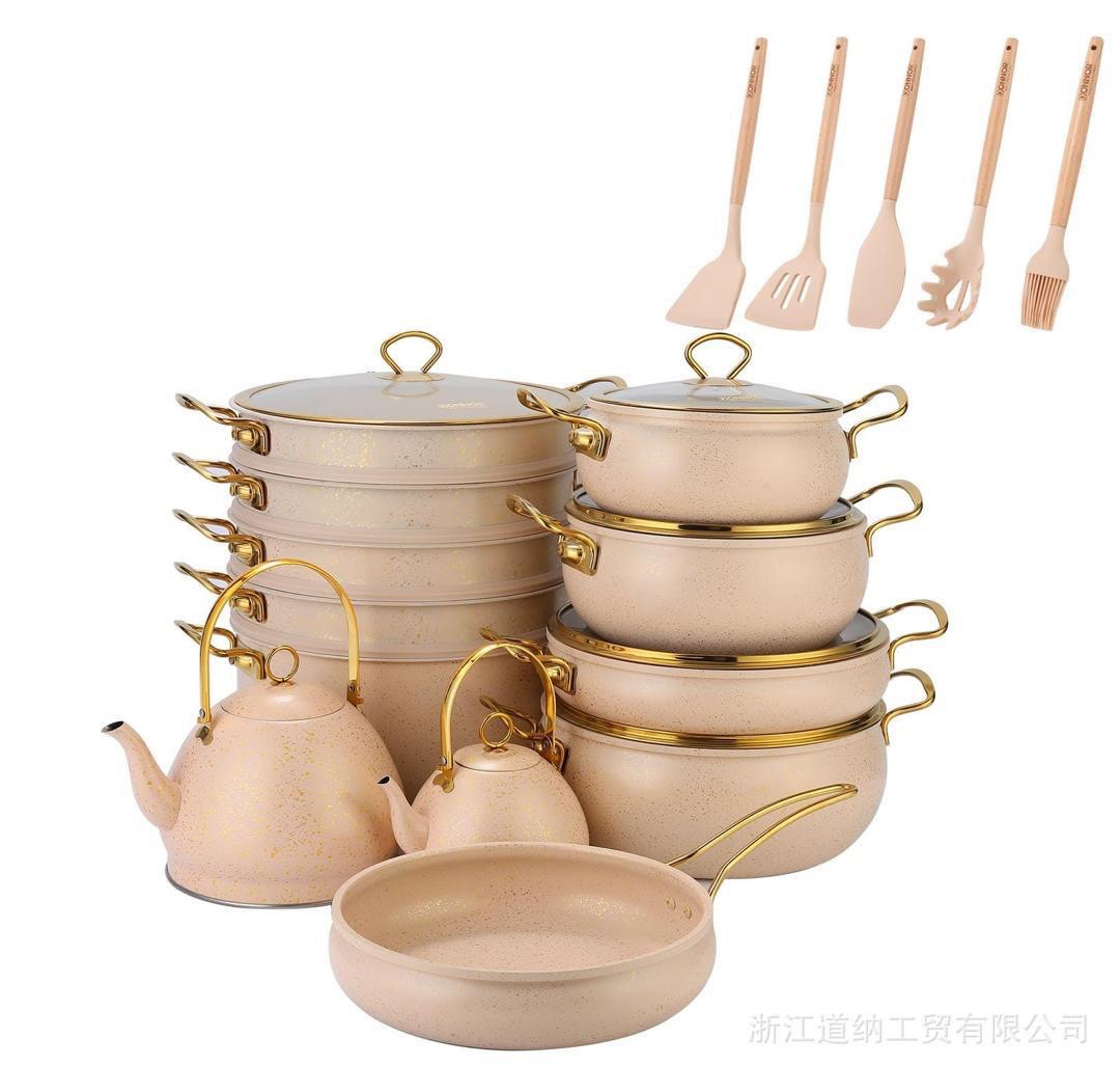 DONNOR 24PCS COOKWARE SET