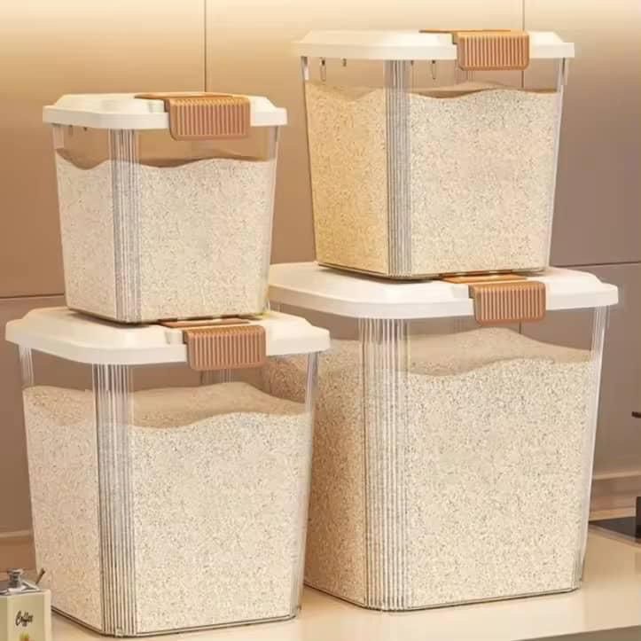 4pcs Grain storage