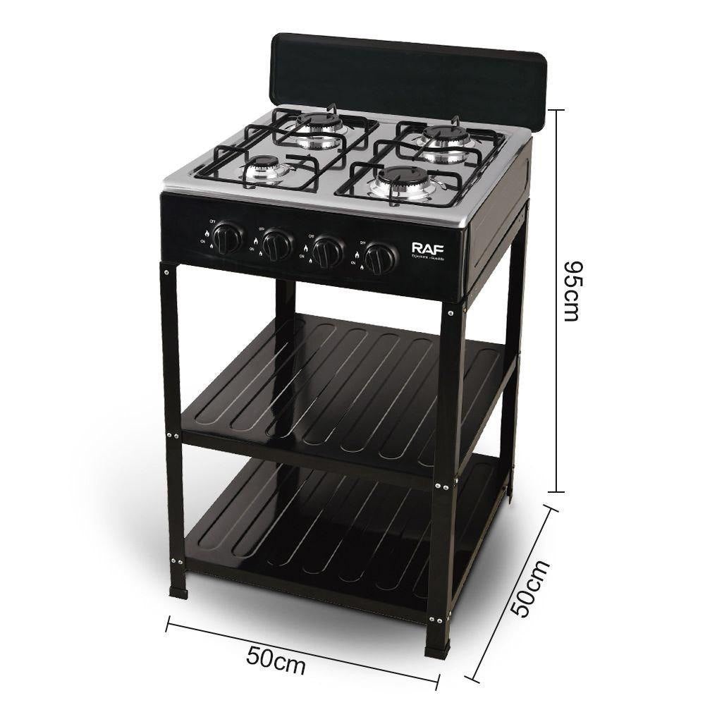 RAF 4 Face Gas Stove with Rack