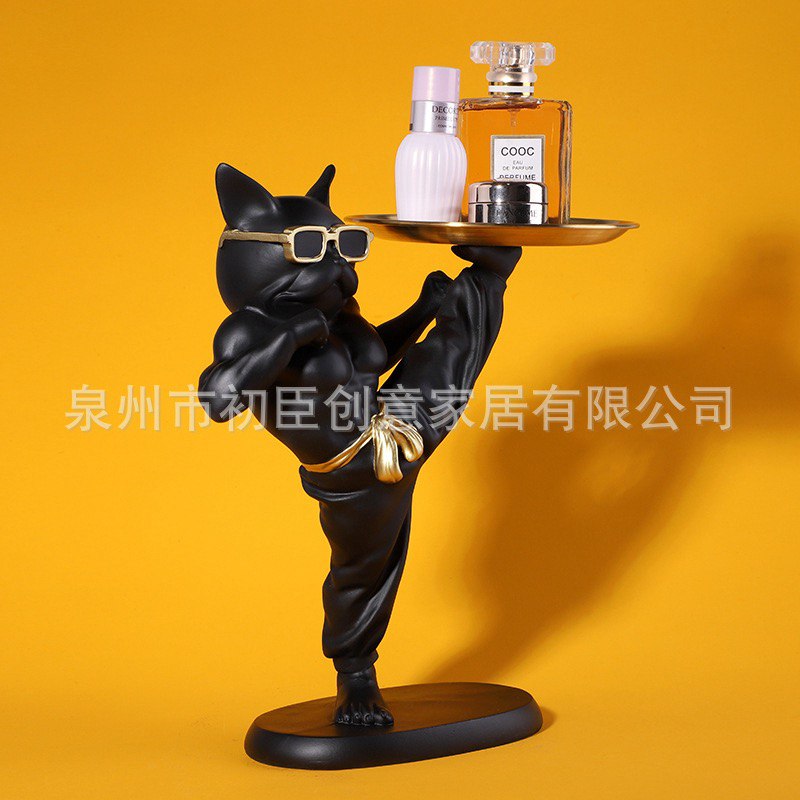 Cat Kungfu Figurine