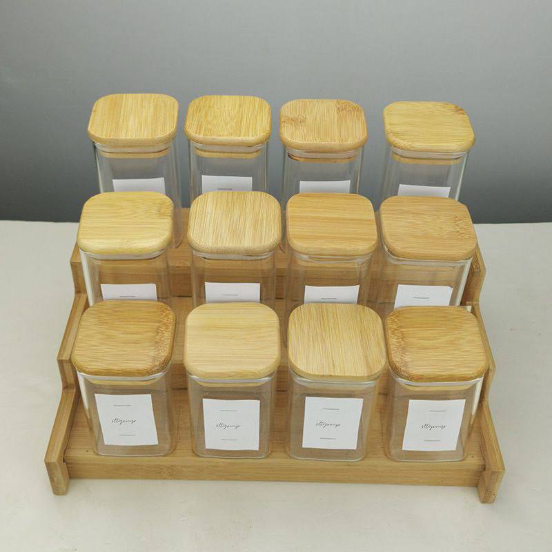 Spice Jar Ladder Rack Set