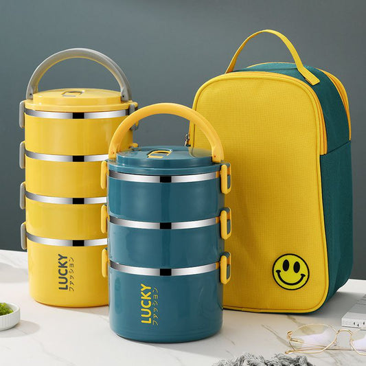 3 Layers Insulated lunch box