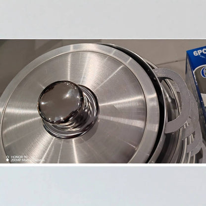 6pcs original Aluminum pot (50% Down Payment)