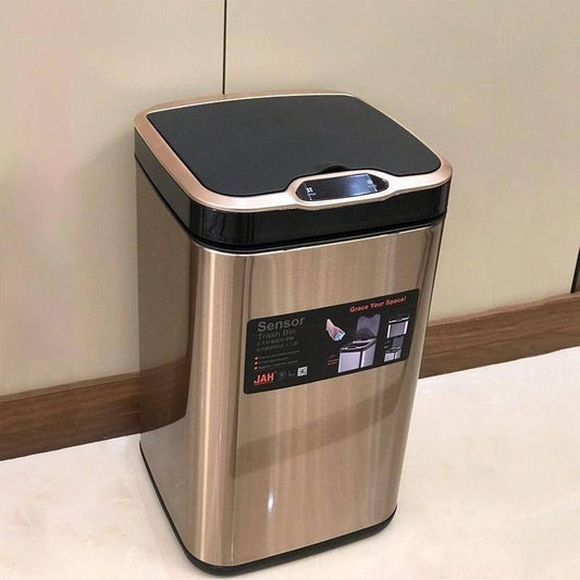Stainless Steel Automatic Smart Trash Can