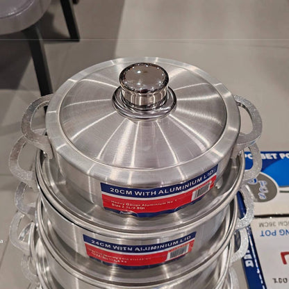 6pcs original Aluminum pot (50% Down Payment)