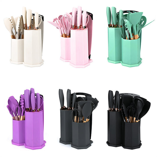 19pcs Nonstick silicone kitchenware
