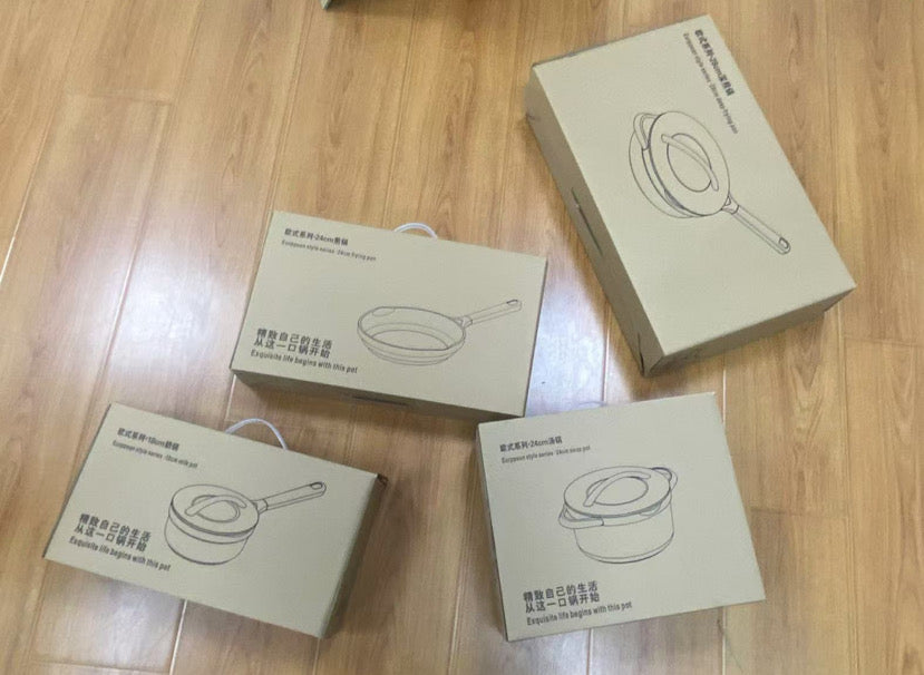 Alloy Aluminum 4pcs cookware