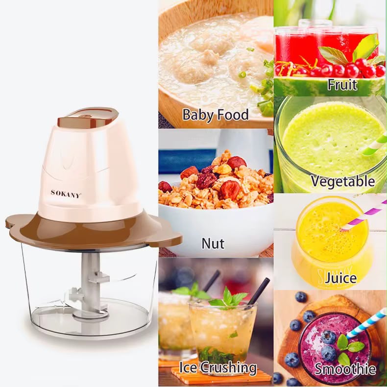 SOKANY ELECTRIC MINI WONDER CHOPPER (50% Down Payment)