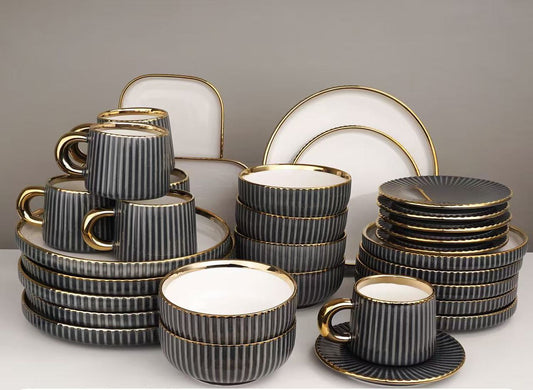 SLS 32pcs Ceramic dinner ware