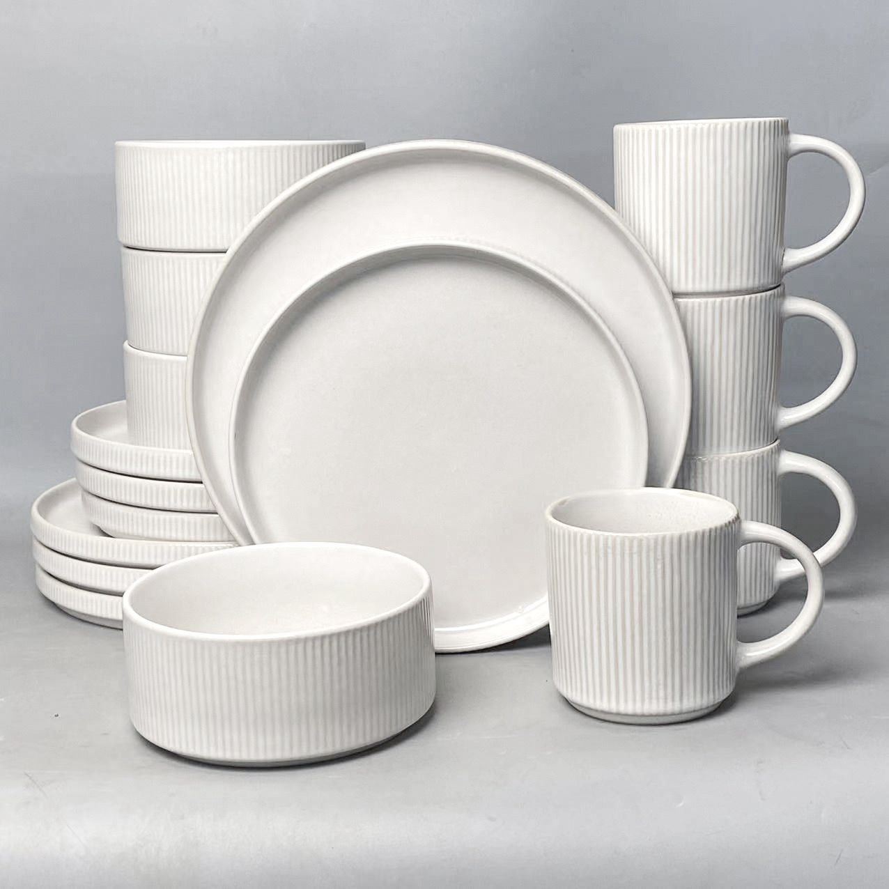 New Design 16pcs stoneware