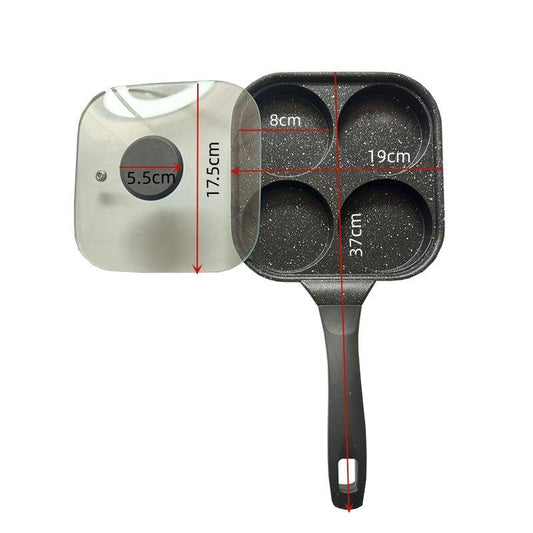 4 Hole omelette pan
