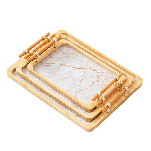 Stone Plastic Tray