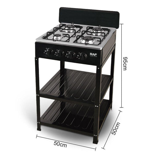 RAF 4 Face Gas Stove with Rack