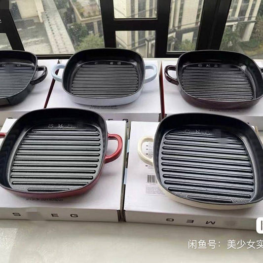 SMEG Cast Iron Grill Pan