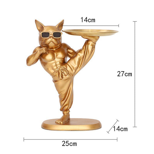 Cat Kungfu Figurine