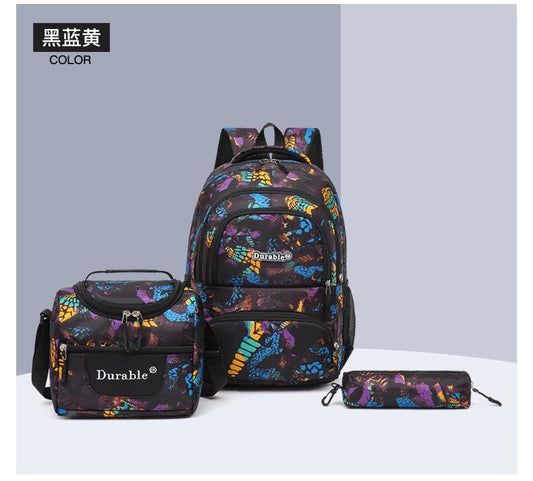 Durable with lunch box and pen bag