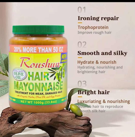 Olive oil Hair mayonnaise