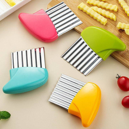 Stainless steel potato cutter