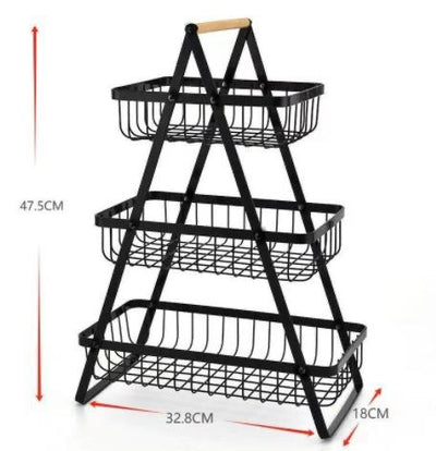 3 Layers fruit Basket 5