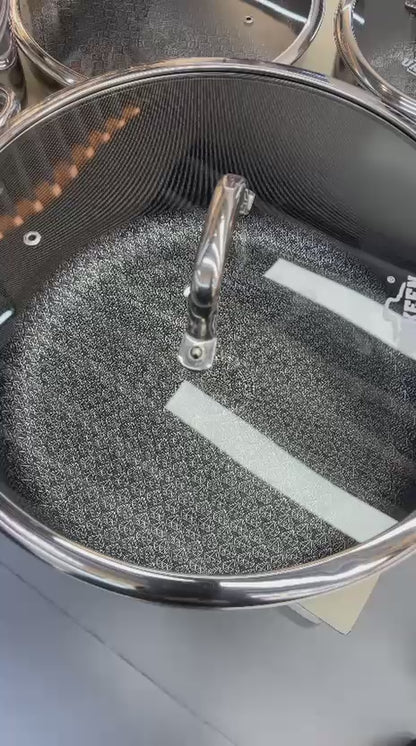 10pcs Tri-ply Uakeen stainless pot (50% Down Payment)