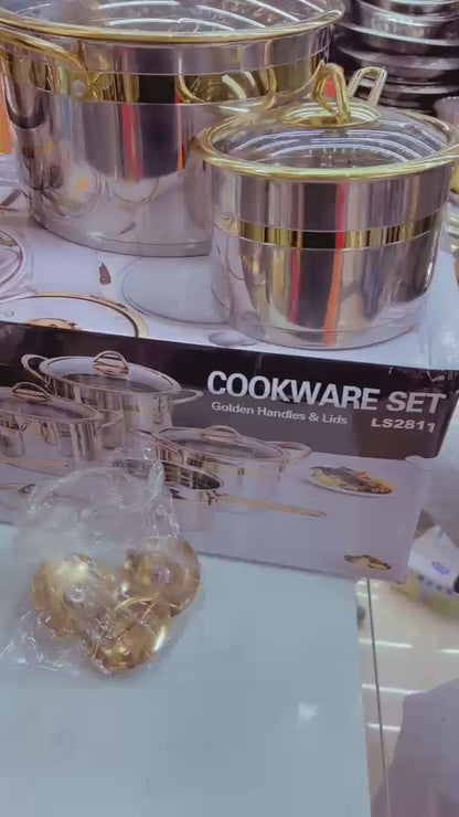 11pcs LEOZ COOKWARE Pot (50% Down Payment)